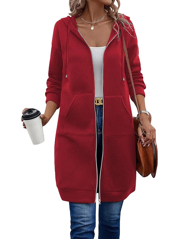 Camille™ | Relaxed Zip-Up Fleece Hoodie