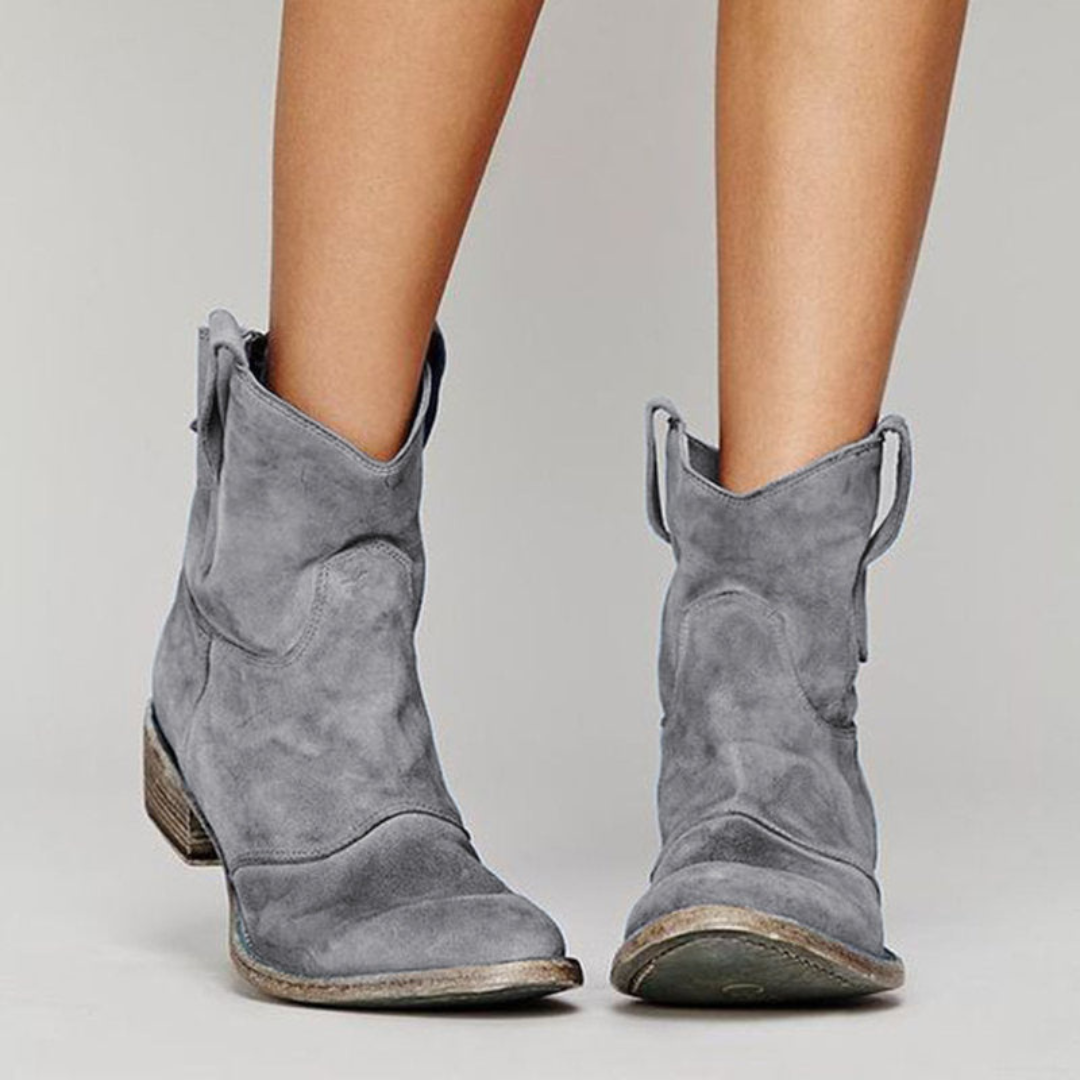 Carlotta™ | Suede Leather Ankle Boots