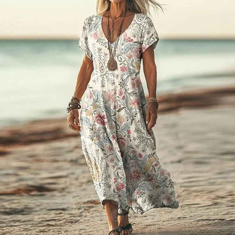 Ella™ | Colourful Casual Dress