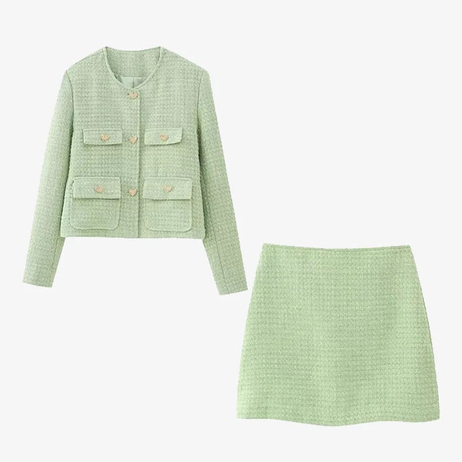 CALISTA – VINTAGE TEXTURED TWO-PIECE SET
