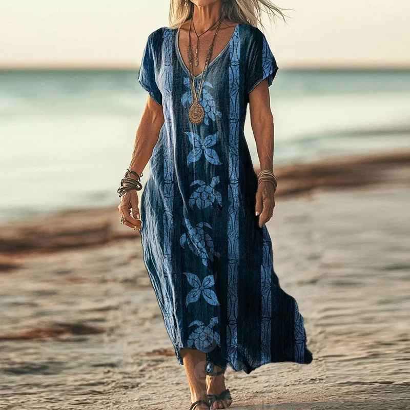 Ella™ | Colourful Casual Dress