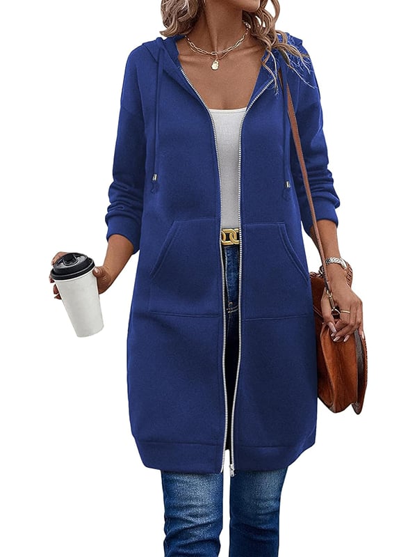Camille™ | Relaxed Zip-Up Fleece Hoodie
