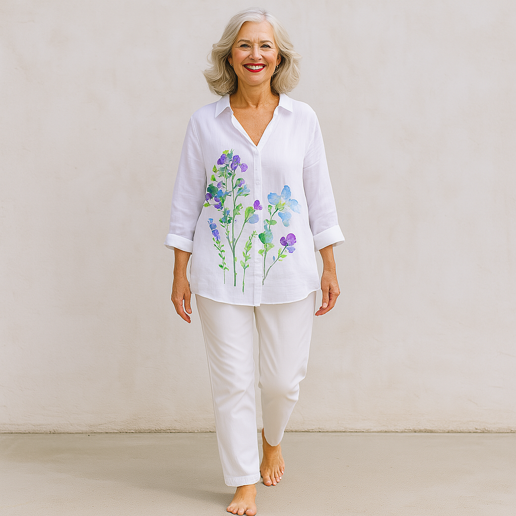 ELLA™ | CASUAL FLORAL BLOUSE