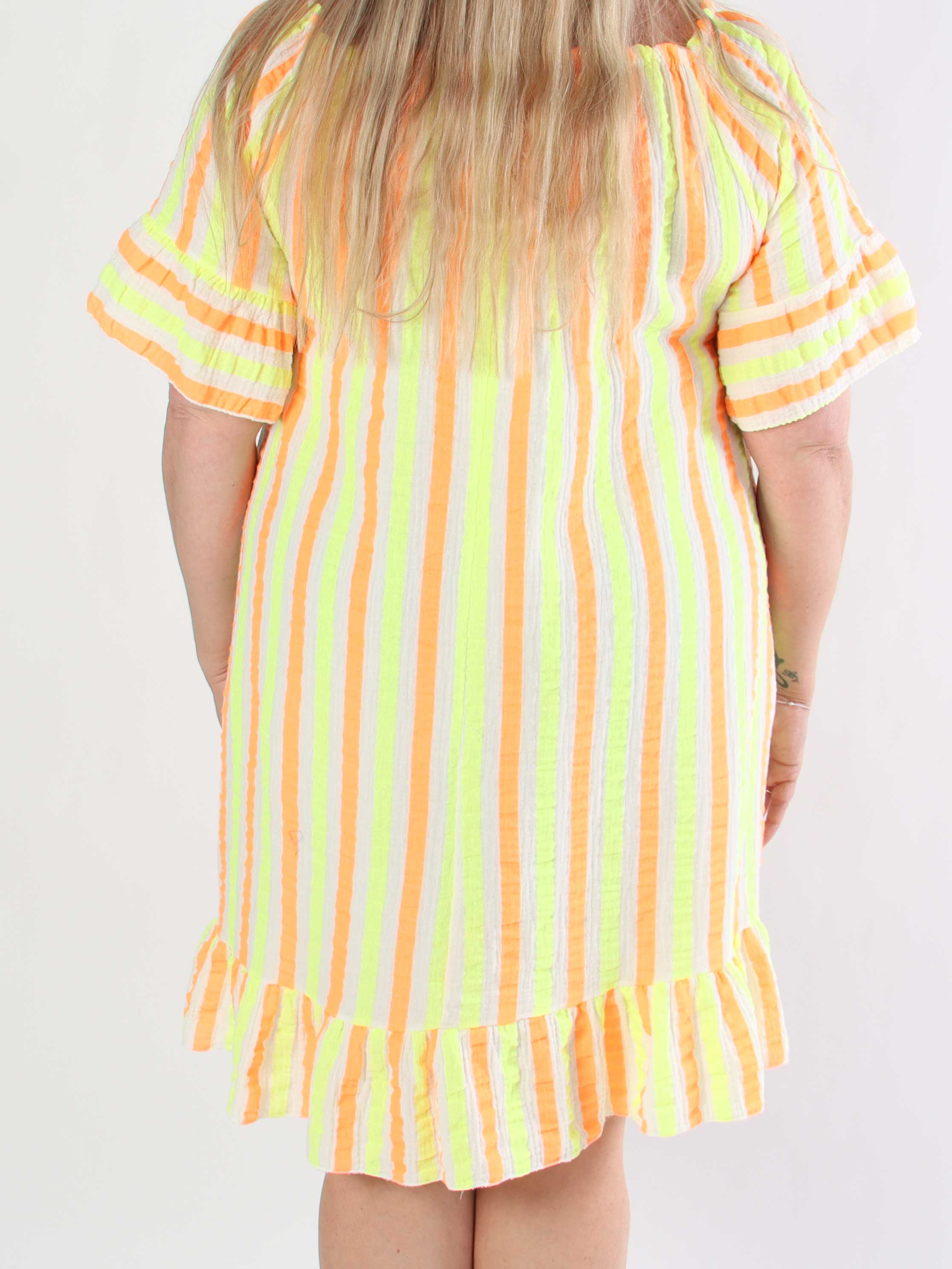 MIRELLA™ | SOFT STRIPED COTTON DRESS
