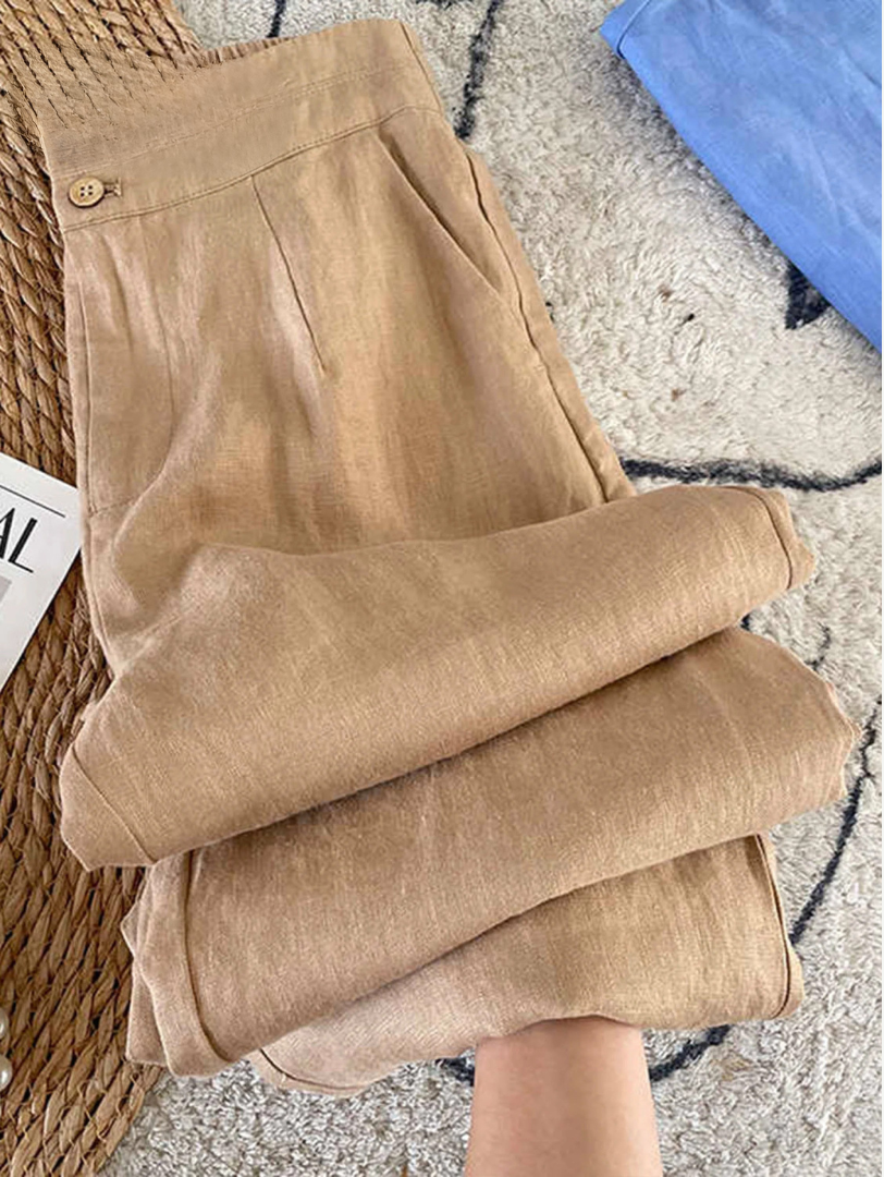 Maia™ | Heritage Linen Trousers