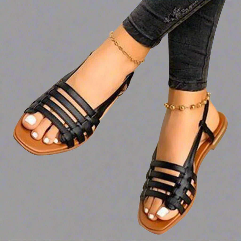 INELYA™ | HANDCRAFTED GLADIATOR SANDALS IN PREMIUM MATERIALS