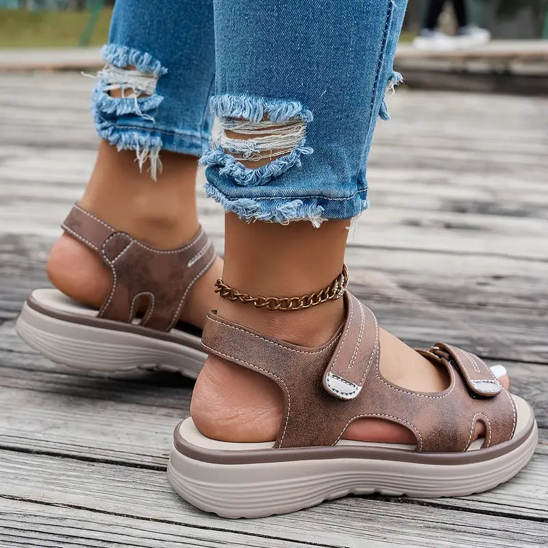 SALVINA™ | COMFORT SANDALS WITH SECURE ANKLE STRAP