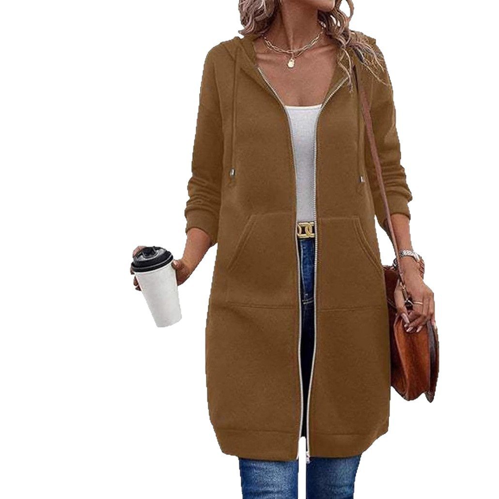 Camille™ | Relaxed Zip-Up Fleece Hoodie