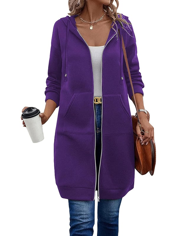 Camille™ | Relaxed Zip-Up Fleece Hoodie