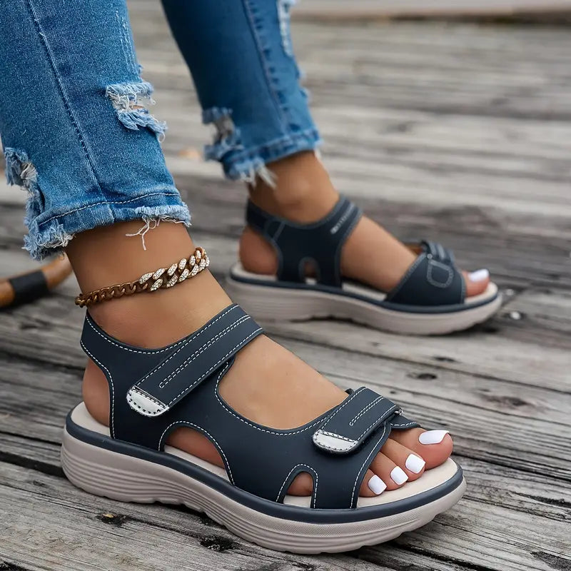 SALVINA™ | COMFORT SANDALS WITH SECURE ANKLE STRAP