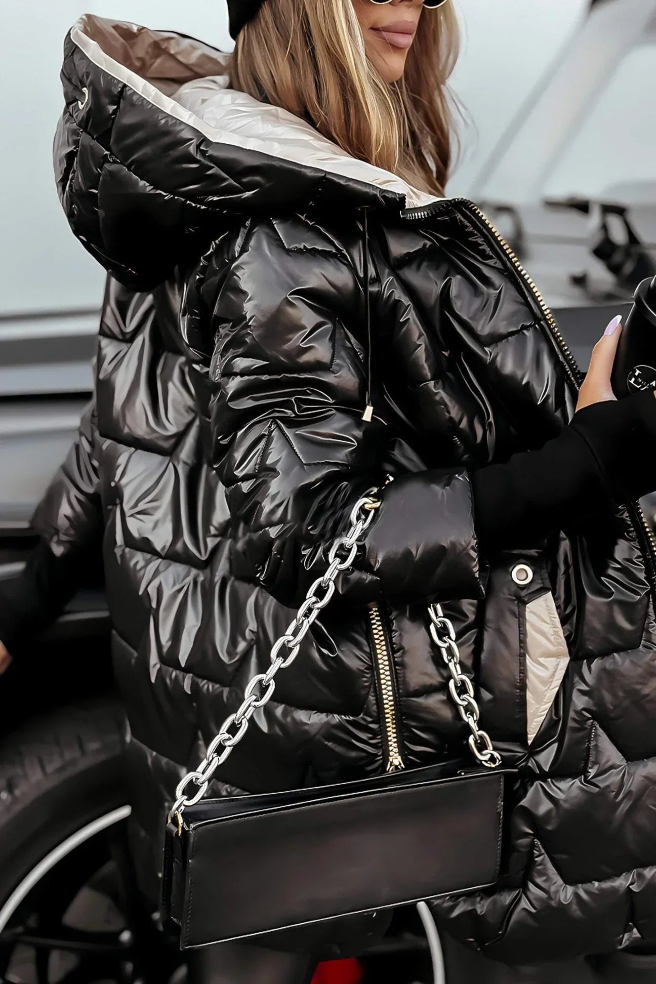 Nolwen™ | Elegant Padded Winter Coat with Hood