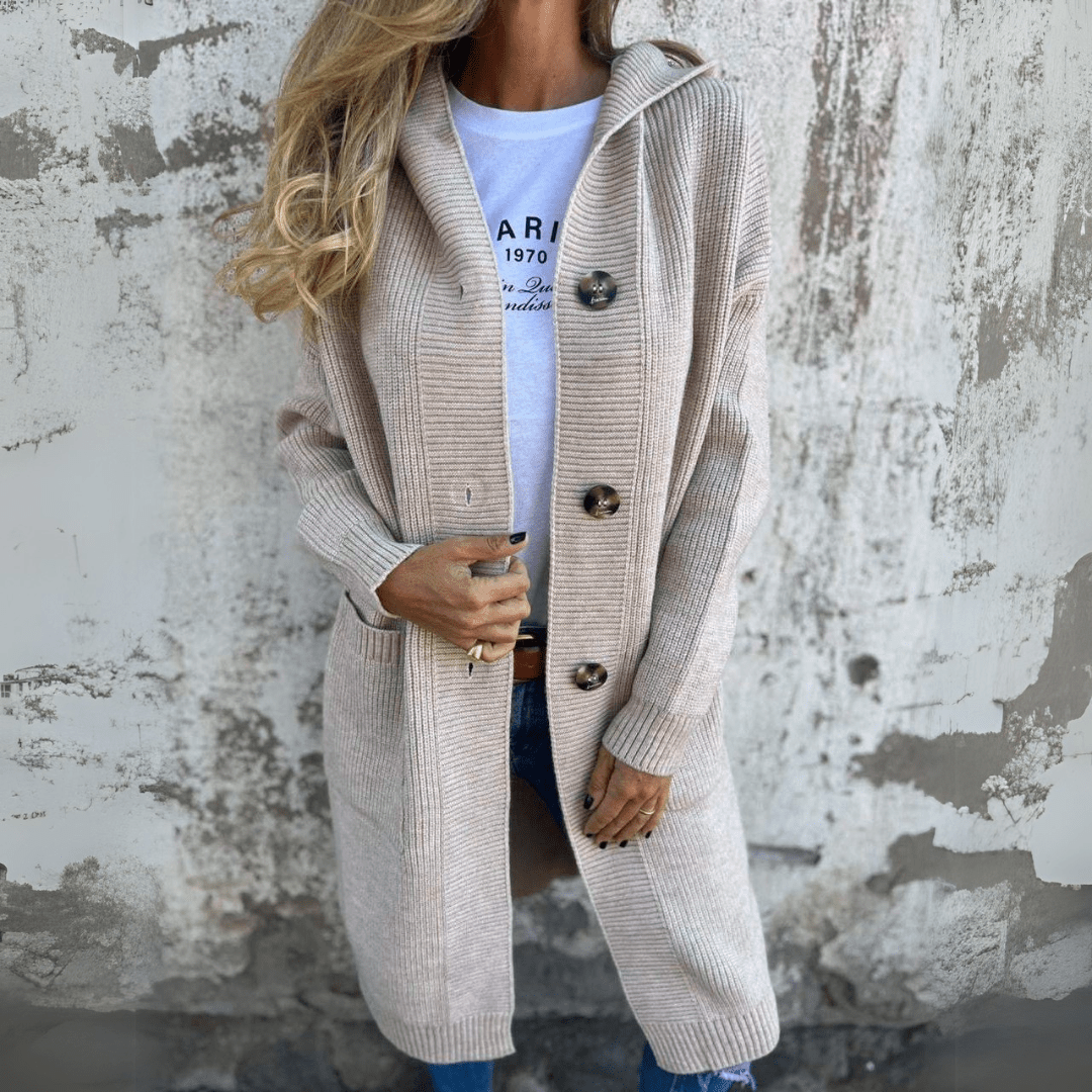 MAELINA™ | ELEGANT LONG KNIT CARDIGAN FOR WOMEN