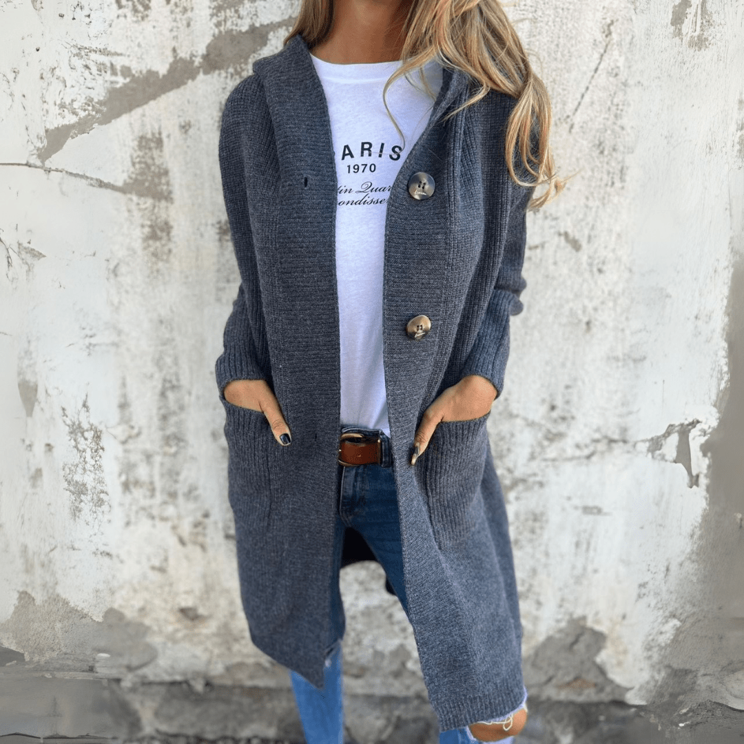MAELINA™ | ELEGANT LONG KNIT CARDIGAN FOR WOMEN