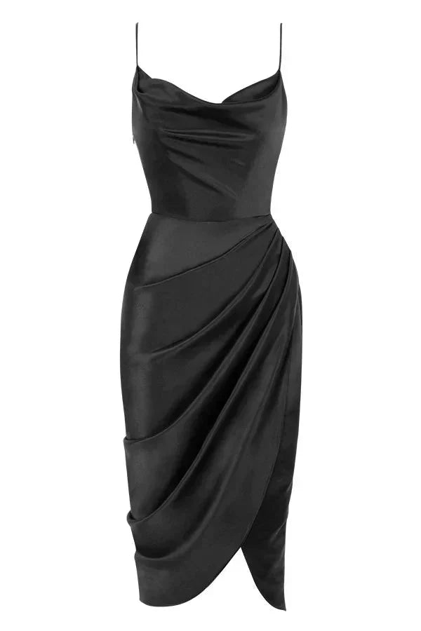 GISELLE | SILK CORSET MAXI DRESS